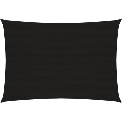 vidaXL Jedro za zaštitu od sunca 160 g/m² crno 4 x 5 m HDPE Cene
