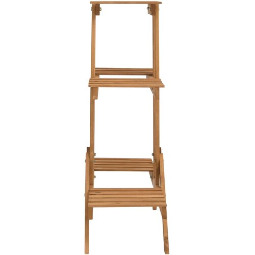  Stalak za biljke 83 x 25 x 83 cm od jelovine Slike