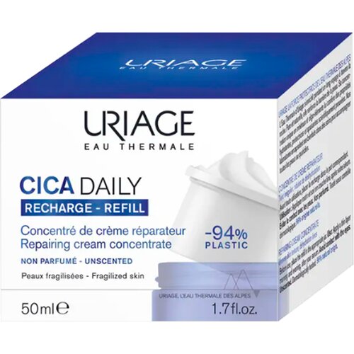 Uriage Cica Daily regenerativna krema Repairing Cream Concentrate Refill 50 ml Cijene