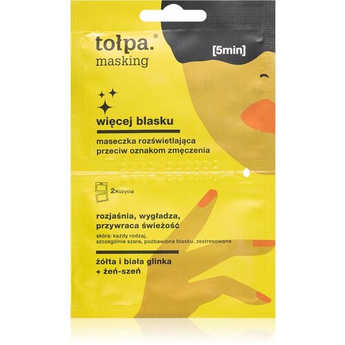 Tołpa Masking posvetlitvena maska za obraz 2x5 ml Slike