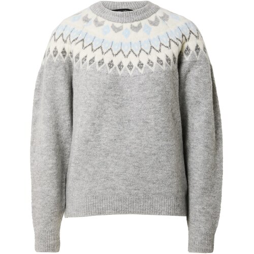 Dorothy Perkins Pulover kremna / svetlo modra / pegasto siva Slike