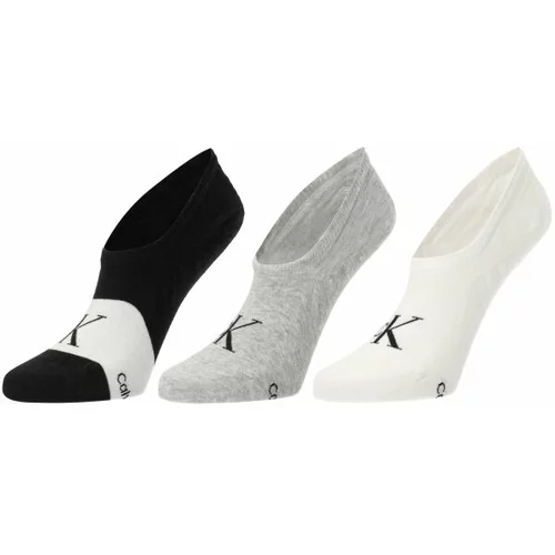 Calvin Klein FOOTIE HIGH CUT 3P Ženske čarape, crna, veličina