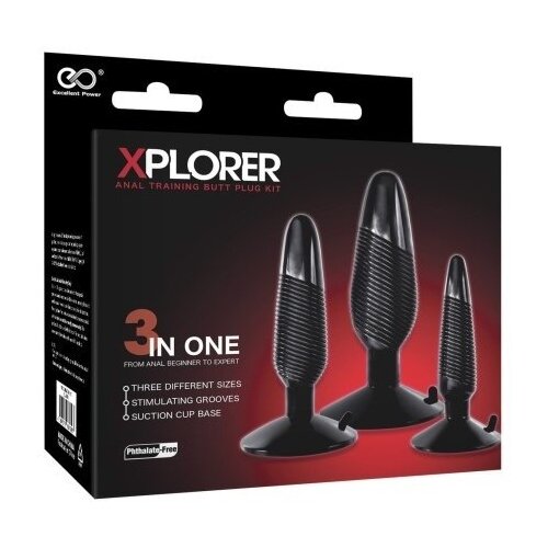  Analni set 3 pluga | Xplorer Anal Training Kit Slike