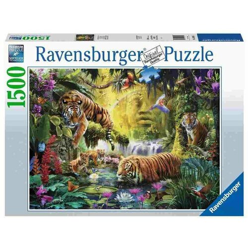 Ravensburger puzzle - Tigar- 1500 delova Slike