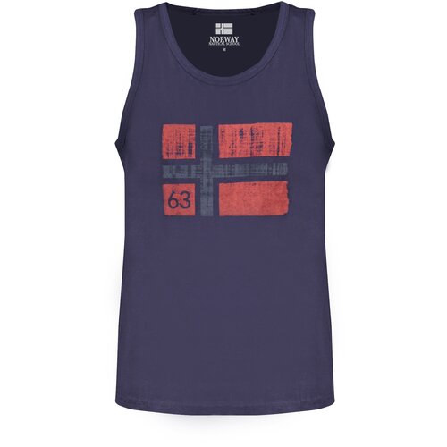 Norway 1963 MEN&amp;amp;#39;S BLUE TANK TOP Slike
