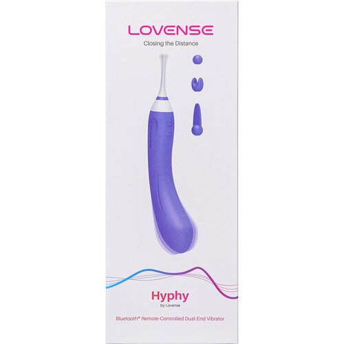 Lovense Vibrator Hyphy 29615, 21cm, Ljubičasti Slike