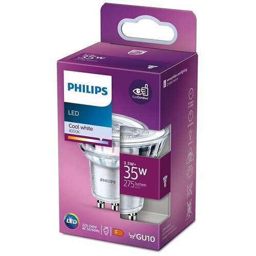 Philips led sijalica GU10 3.5W=35W nw prirodno bela Slike