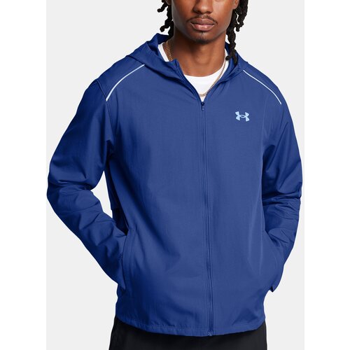 Under Armour Men&amp;#039;s jacket UA Launch Hooded Jacket-BLU - Men Slike