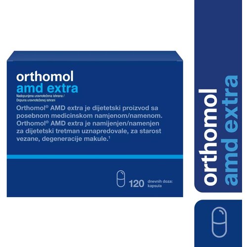 Orthomol Kapsula za zaštitu vida Amd Extra 120 Cene