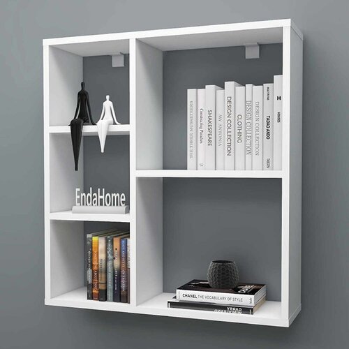 Hanah home zidna polica Myra, 70,8 cm, bela Cene