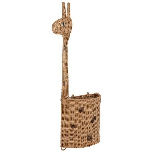 Bloomingville Mini Otroška škatla za shranjevanje iz ratana v naravni barvi 46x13x90 cm Philine – Cene