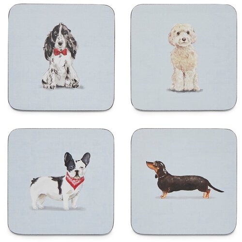 Cooksmart &amp;reg; Komplet 4 podstavkov Curious Dogs Slike