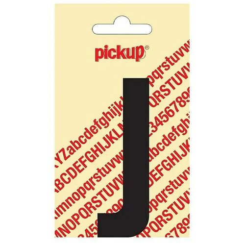  Nalepka Pickup (Motiv: J, črne barve, višina: 90 mm) Cene