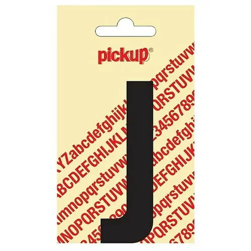  Nalepka Pickup (Motiv: J, črne barve, višina: 90 mm)