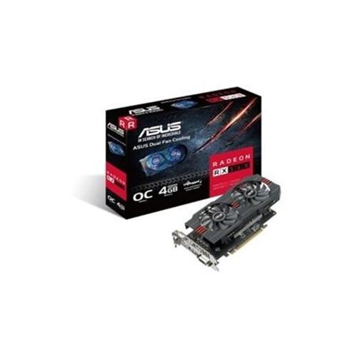 Asus ROG Strix Radeon RX 560 O4GB Gaming OC Edition GDDR5 DP HDMI DVI AMD ROG-STRIX-RX560-O4G-GAMING grafička kartica Slike