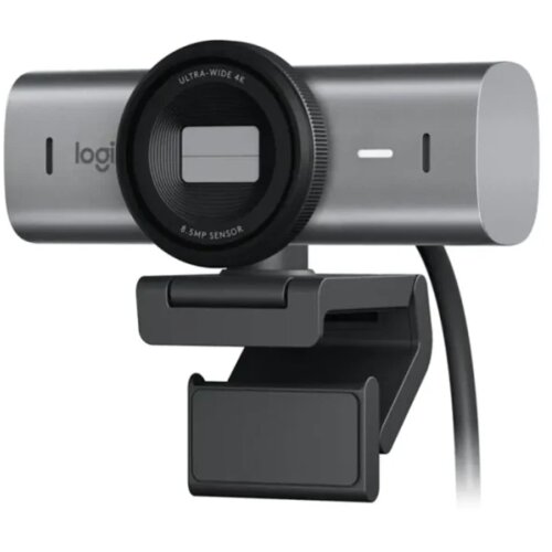Logitech MX Brio 705 for Business webcam 8.5 MP 4096 x 2160 pixels USB 3.2 Gen 1 (3.1 Gen 1) Aluminium, Black Cene