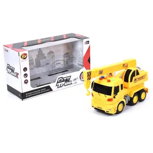 Magic Toys City Truck kamion dizalica sa zvukom i svijetlom 24cm Cene