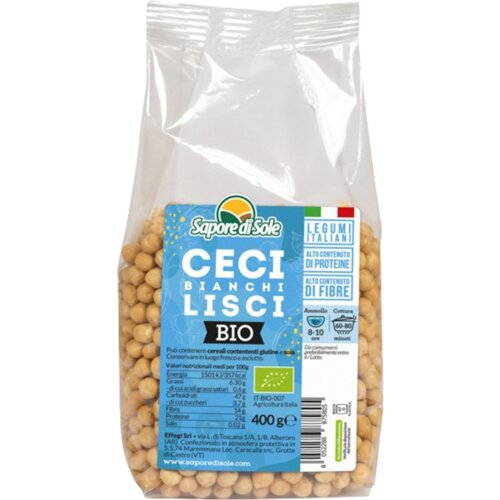 BIO gladka bela čičerika - 400 g Slike