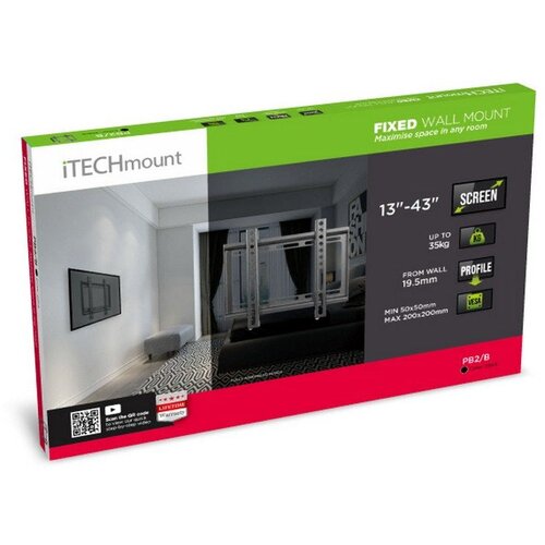 ITech Mount fiksni zidni nosilec primeren za TV od 23&amp;quot; do 43&amp;quot; Slike