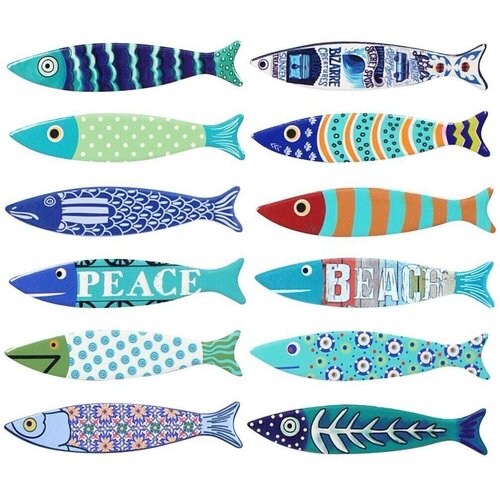 Signes Grimalt Magnetska Riba Set 12 U Multicolour Slike