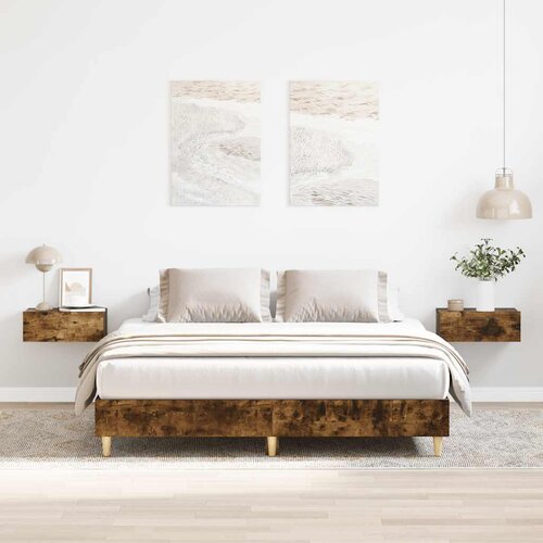 vidaXL Okvir kreveta bez madraca 150 x 200 cm konstruiranog drva Cijene