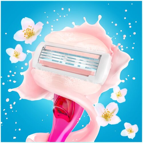 Gillette Venus ComfortGlide Spa Breeze nadomestne britvice 4 ks za ženske Slike