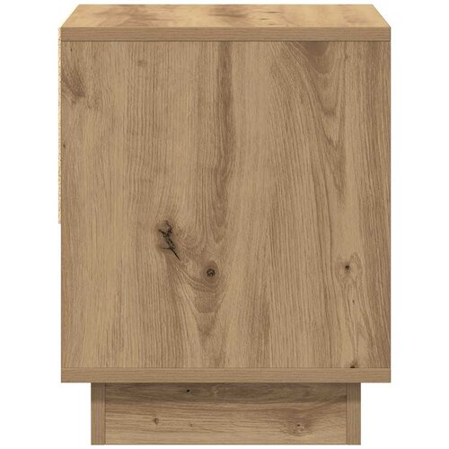  Noćni ormarić s ladicama Umjetnički hrast 45 x 34 x 44 cm Slike