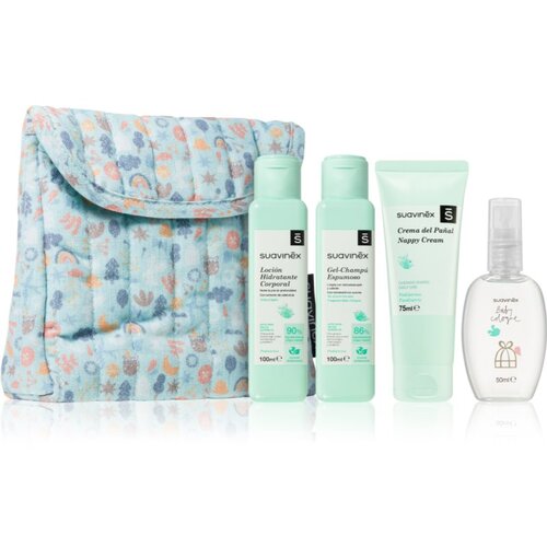 Suavinex Baby Care Essentials Set Blue putni set (za djecu) Slike