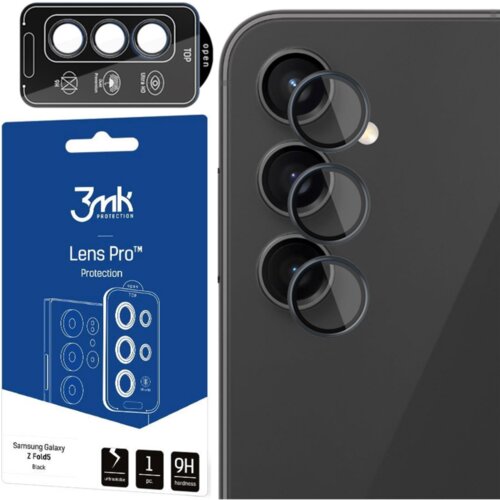 3mk LEČA PROTECTION PRO ČRNO KALJENO STEKLO ZA SAMSUNG GALAXY A14/A34 5G, (21965734) Slike