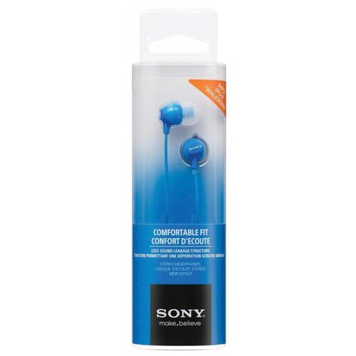 Sony slušalice EX15 plaveIn-Ear BlueSmartphone Mic and Control Cijene