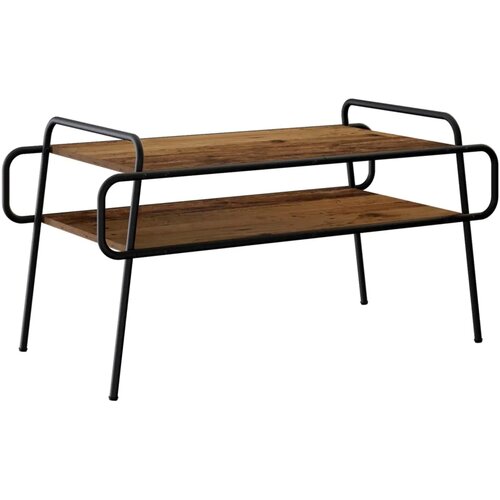  Stolić za kavu Staro drvo 100 x 50 x 51 cm Konstruirano drvo - Staro drvo 100 x 50 x 51 cm Slike