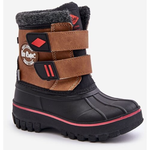 Kesi Children's snow boots with Velcro Lee Cooper Camel Cene