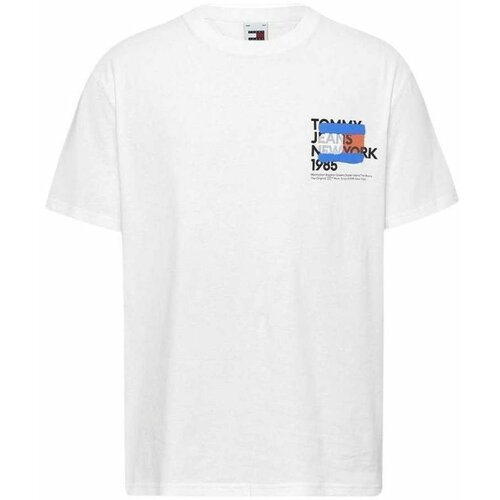 Tommy Hilfiger muška majica sa logom na leđima THDM0DM18271-YBR Slike