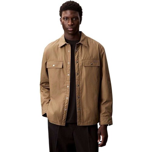 Calvin Klein pamučna mu&amp;scaron;ka jakna CKLV04RC401G-VFB Slike