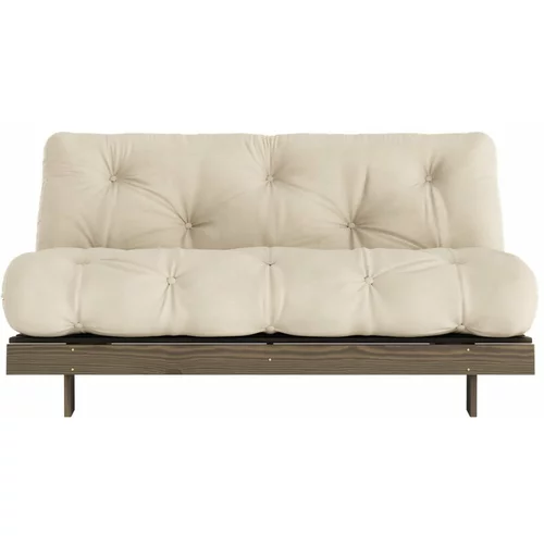 Karup Design Bež/krem sklopiva sofa 160 cm Roots –