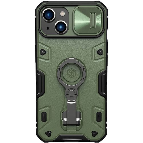 Nillkin torbica camshield armor pro magnetic za iphone 14 plus 6.7 zelena Slike