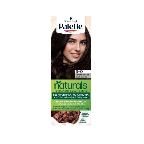 Schwarzkopf Farba za kosu 800 Palette Pnc, Tamno smeđa Cene