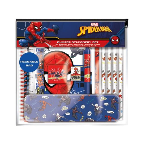 Pyramid International &amp;Scaron;kolski set Spider-Man, 11 komada Slike
