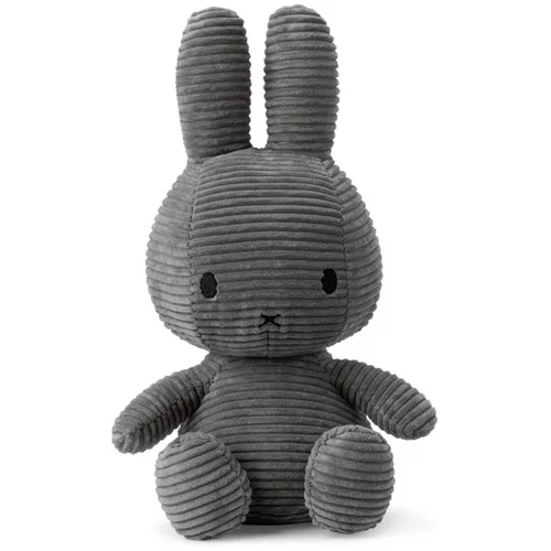 Bon Ton Toys Miffy zajček mehka igrača Corduroy Grey - 23 cm