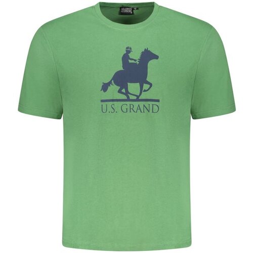 U.S. Grand Polo Club US Grand Polo Mu&amp;scaron;ka Majica Kratkih Rukava Zelena Slike