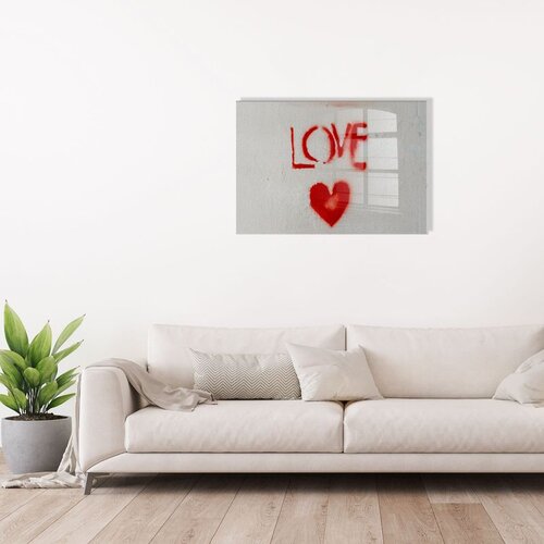 WALLXPERT UV-626 - Vi&scaron;enamenska Tempered Staklena Slika 50 x 70 cm Cene