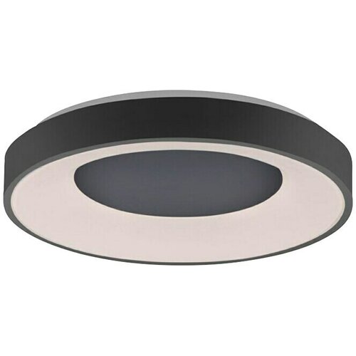 LEUCHTEN DIREKT Stropna LED svetilka LeuchtenDirekt Anika (60 W, premer: 70 cm, črne barve) Cene
