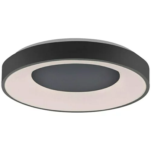 LEUCHTEN DIREKT Stropna LED svetilka LeuchtenDirekt Anika (60 W, premer: 70 cm, črne barve)
