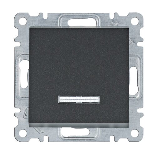 HAGER Taster sa indikatorom Lumina WL0413 crni Cijene
