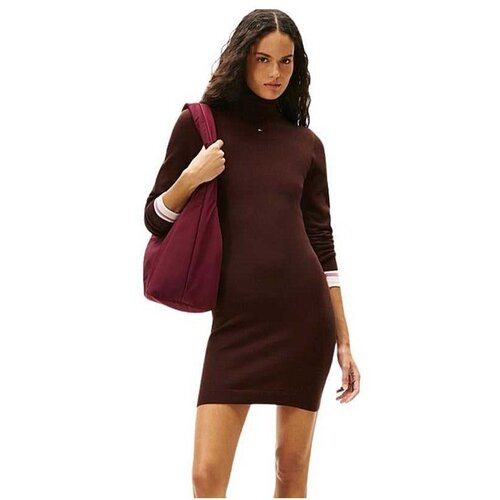 Tommy Hilfiger bordo mini haljina Cene
