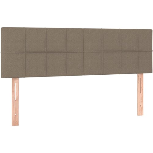 Maison Chic Posteljno vzglavje - Vzglavna omarica 2 kosa taupe 72x5x78/88 cm blago, (22078332) Cene