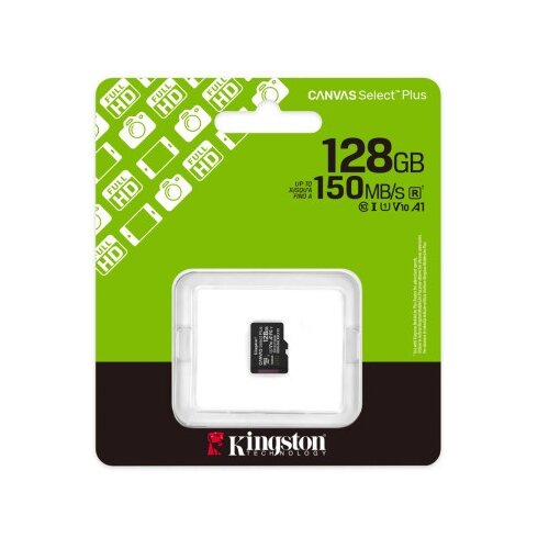Kingston select plus micro sd 128gb gen 3 150mb/s sdcs3/128 Memorijska kartica ( SD14283 ) Slike