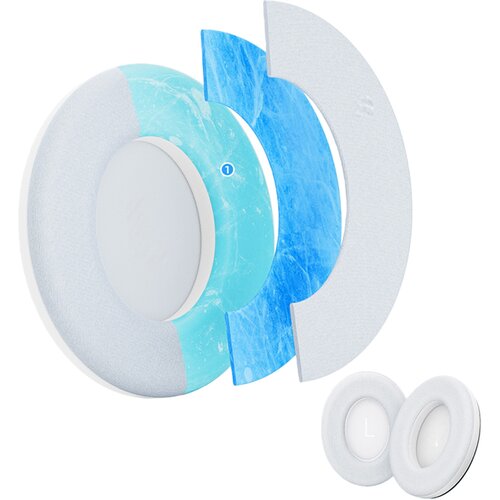 INF Združljive nadomestne ušesne blazinice za slušalke Bose QC45/QC35 (2 kosa) White, (5000090552) Cene