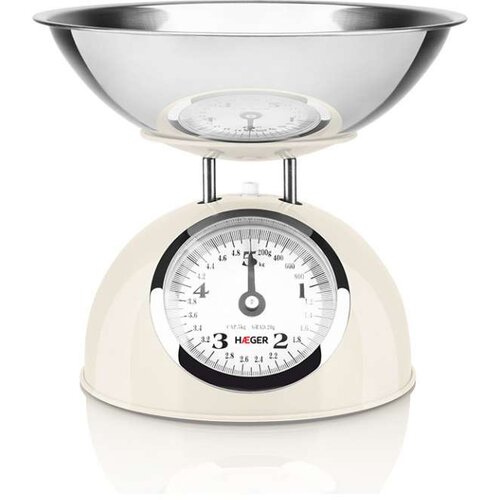 Haeger KS-CME.009A mehanička kuhinjska vaga sa posudom 5KG Slike
