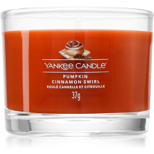 Yankee Candle Pumpkin Cinnamon Swirl votivna sveča 37 g Cene
